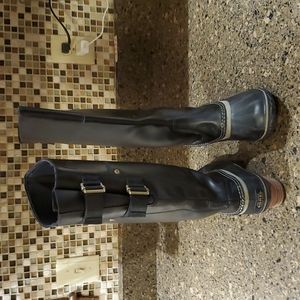 Black Sorel Slimpack Riding Tall 11 Boot Size 9